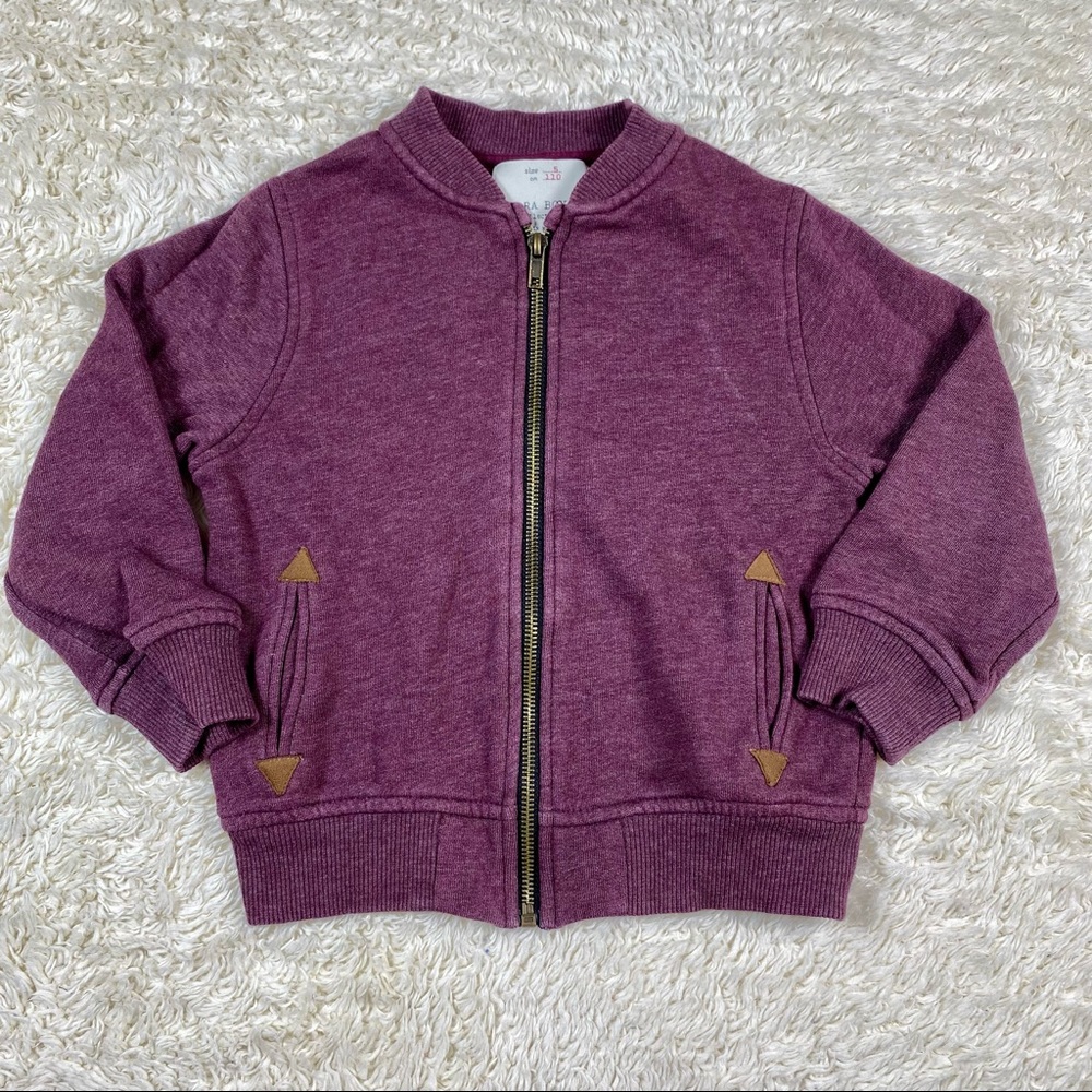 Zara Burgundy Toddler boy Jacket